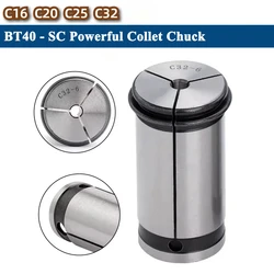 C32 Collet BT30 BT40 SC C16 C20 C25 C32 C42 Powerful Collet Chuck Tool Powerful Collet Milling Cutter Strong Power Collet Chuck