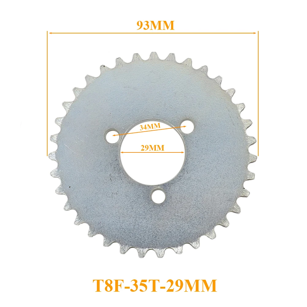 47cc 49cc T8F Chain 35T 38T 44T 54T 64T 26MM 29MM 35MM 54MM Teeth Sprocket Kits For Mini Moto Atv Quad 2 Stroke Engine Parts