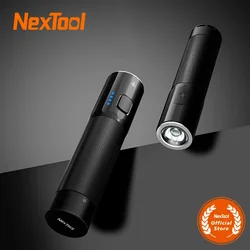 Nextool-強力な懐中電灯,LEDランプビーズ,防水,4つの照明モード,多機能トーチ,屋外パワーバンク,1200lm, 4500mah