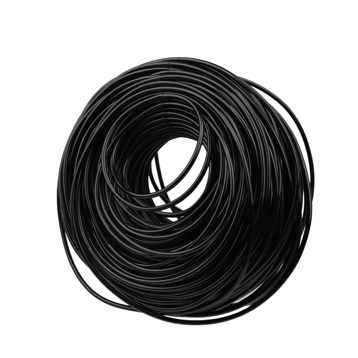 Black1m~100m Black 3/5mm Garden Irrigation Hose Micro Drip Irrigation Water Tube Greenhouse Bonsai Watering Plant Drip Pipe Hose