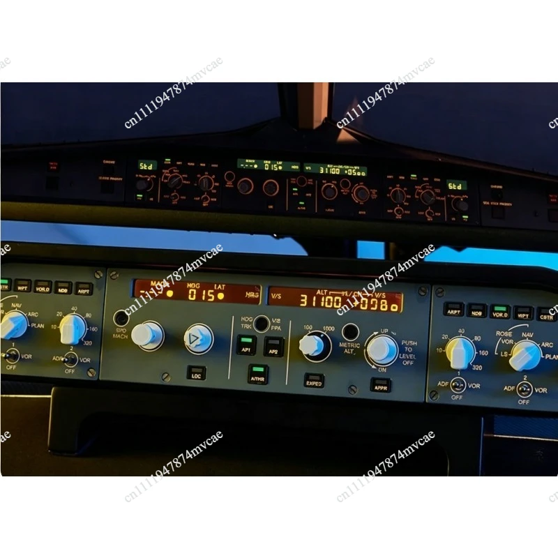 A320 FCU Flight Control Unit Panel X-Plane Game Simulator Dual Driving Mode Plug and Play