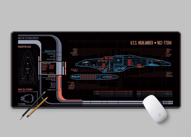 

Science Fiction Console Dashboard Natural Rubber Laptop Office Anime Table Gamer Accessories Big Gaming Keyboard Computer Carpet