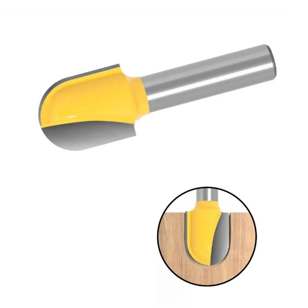 

Easy To Install High-quality Router Bit Shank Router Bit Assembly Attachment Long Blade Long Reach Round Nose Steel