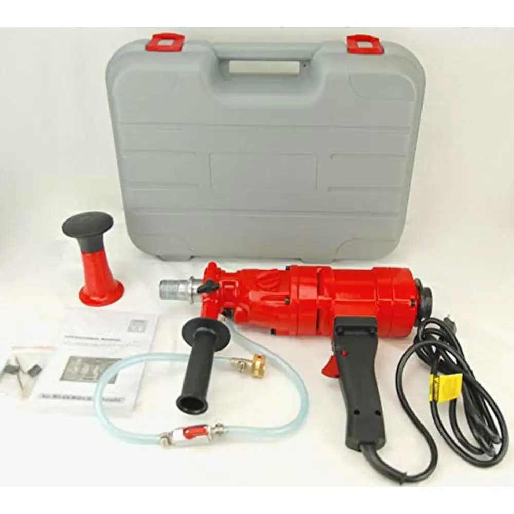 

Handheld Concrete Coring Drill Dual Speed 110V Motor Vertical Horizontal Wet Drilling Tool Kit