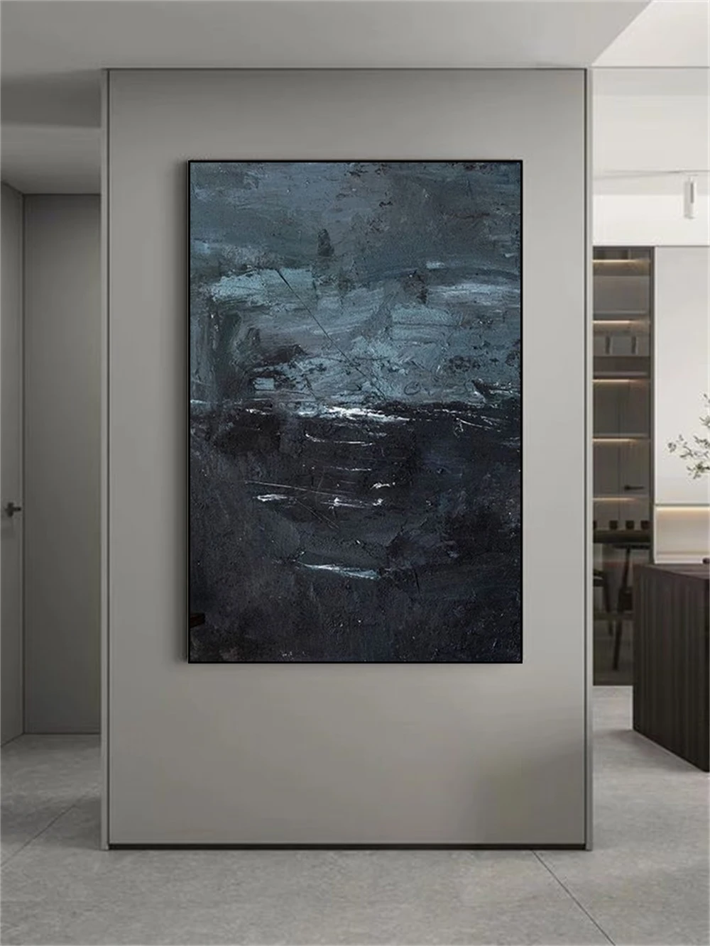 Knife Oil Paintings Horse On Canvas Experienced Artist Handmade High Quality Abstract Knife Horse Painting For Wall Decoration