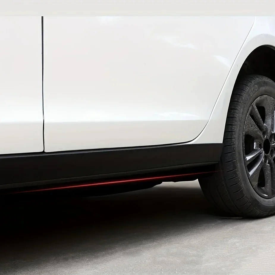 

Universal rubber scratch resistant body side skirt edge protection device door/side skirt protector. Collision bumper protector