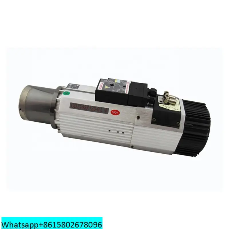 24000rpm ATC Spindle 9KW Long Nose ISO30 Automatic tool change ATC CNC Air Cooling Spindle