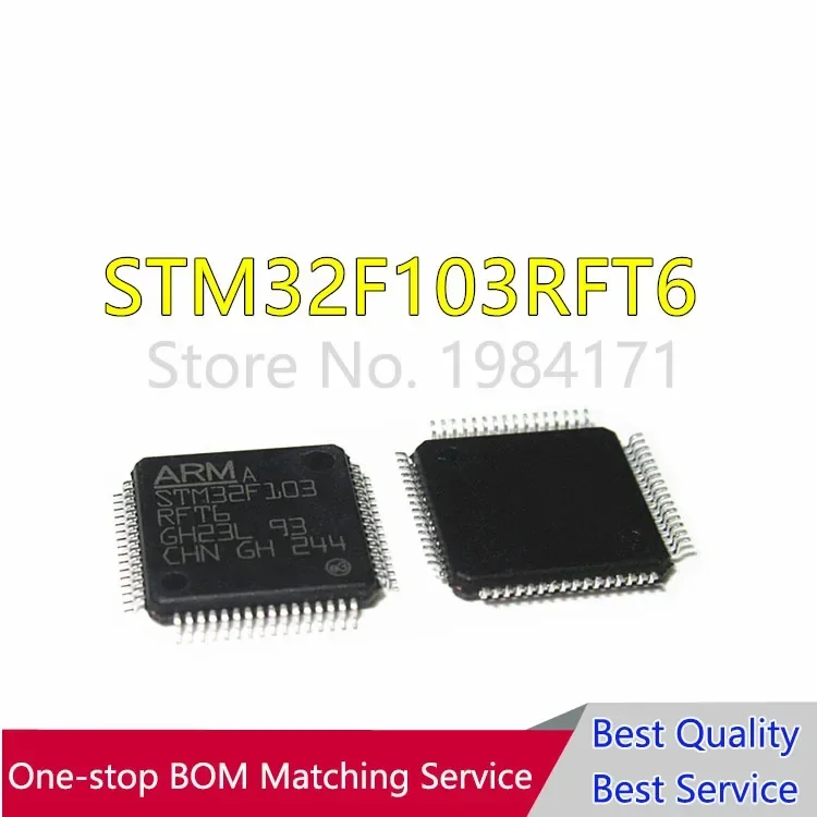 10pcs STM32F103RFT6 STM32F103 STM32F103RFT LQFP64  New