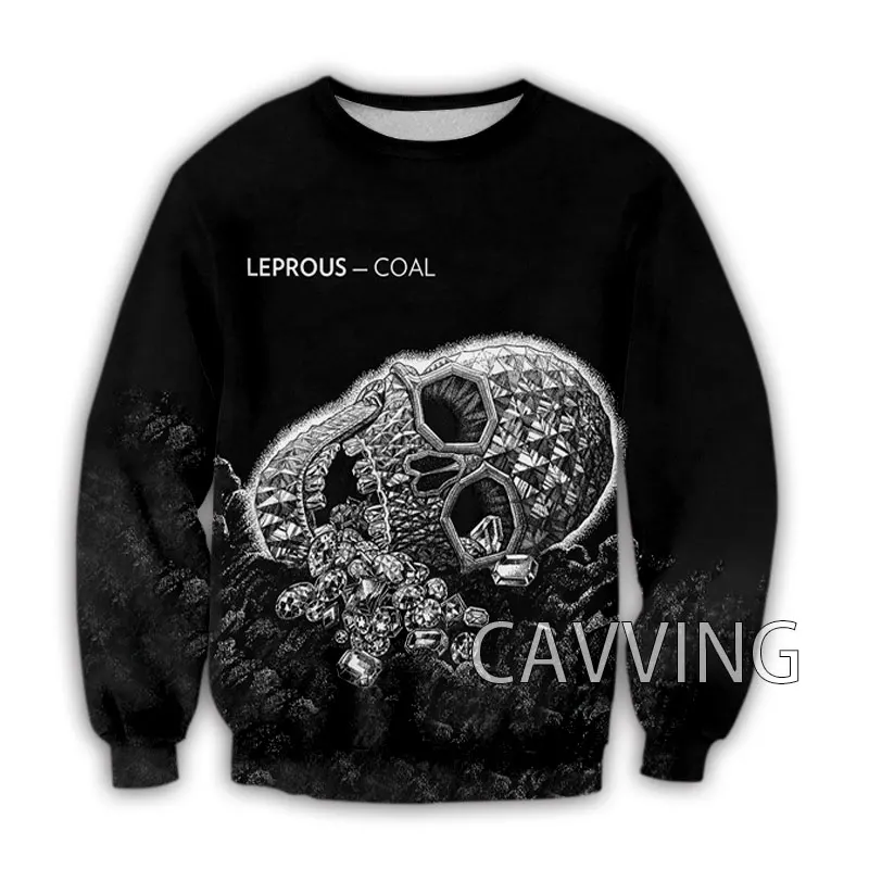 

CAVVING 3D Printed Leprous Band Crewneck Sweatshirts Harajuku Styles Tops Long Sleeve Sweatshirts for Men/women