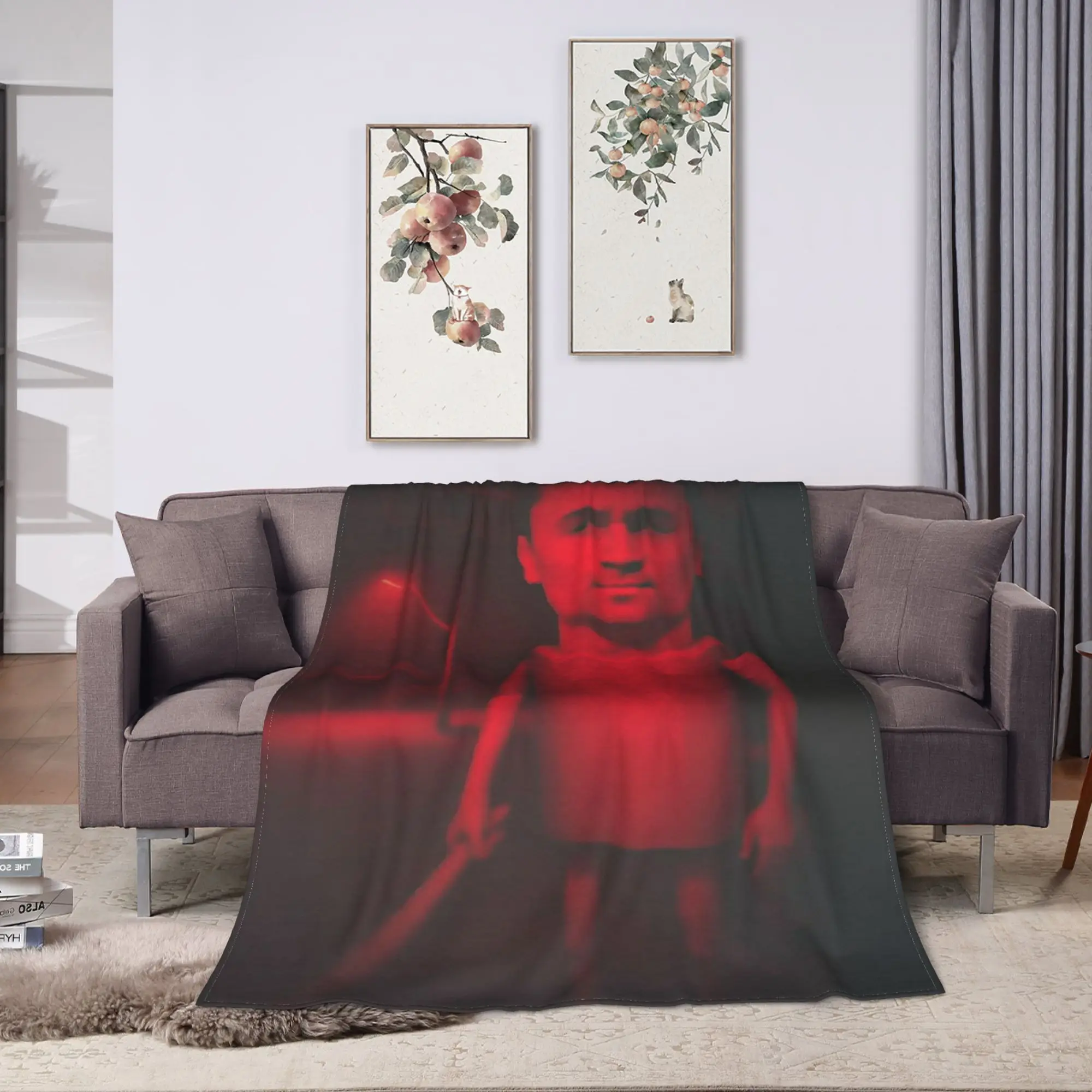 I Love Charlie Kirk Meme Plush Blanket Child  Flannel Throw Blanket For Couch Bed Warm Soft Design Quality Bedspread Gift Idea