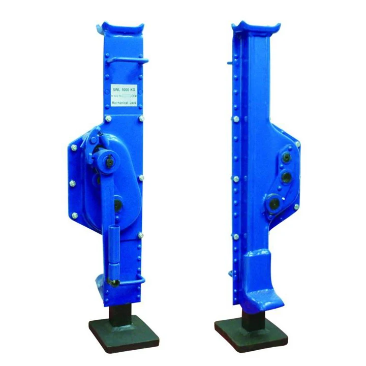 Mechanical Rack Pinion Steel Jack