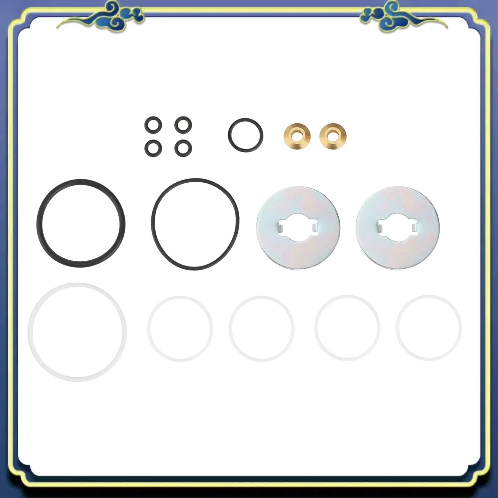 

AU16-Power Steering Assembly Rack Gear Gasket Kit For Toyota Hiace 05-14 KDH/TRH/LH 04445-26140