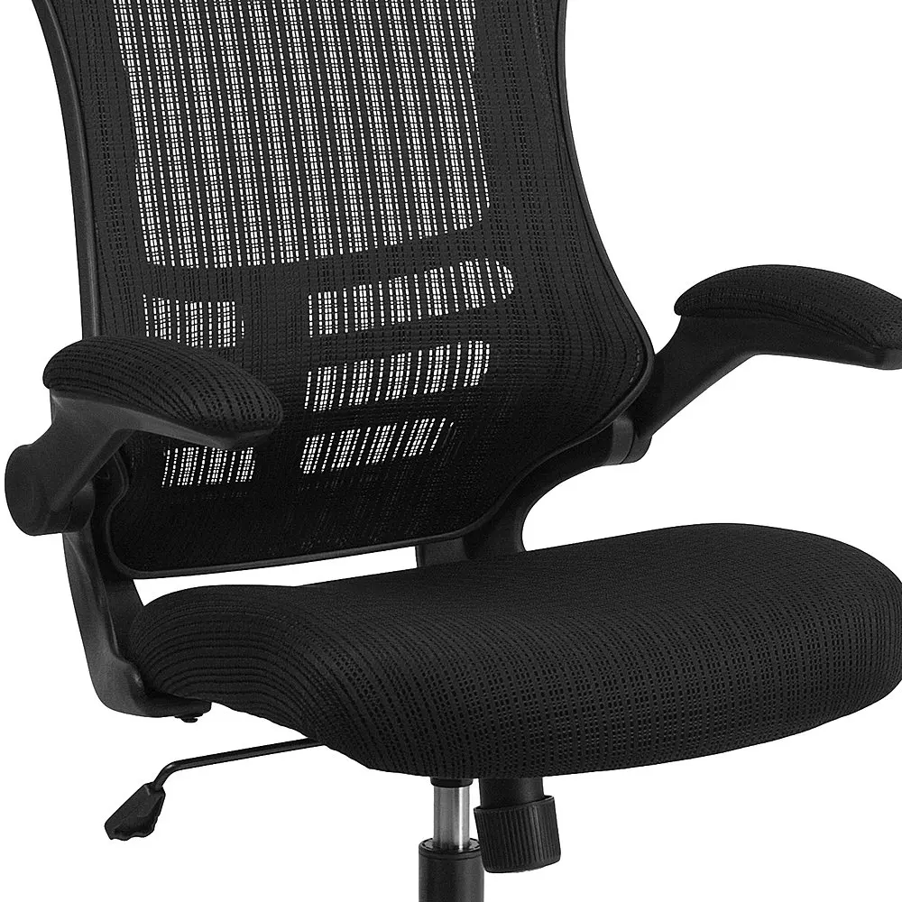 Contemporary Mesh Executive Swivel Office Chair - Black