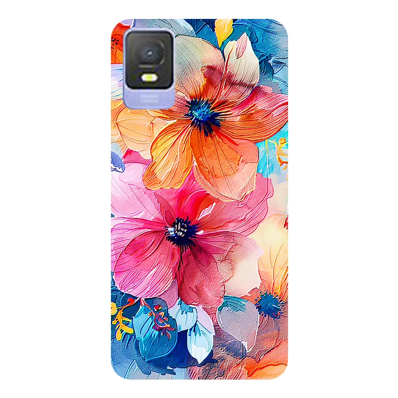 For TCL 403 Phone Case Fashion Soft TPU Silicone Painting Back Cover for TCL403 T431A T431D T431E T431Q T431U Fundas Coque