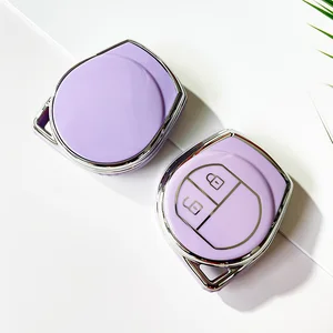 TPU Fernwagenkoffer, Schale an Suzuki Swift SX4, Liana, Aerio, Jimny, Samurai, Amagatarai, Grand Vitara, 2 Button 10 Hauptverkaufsschlüsselabdeckung Jimny - №2