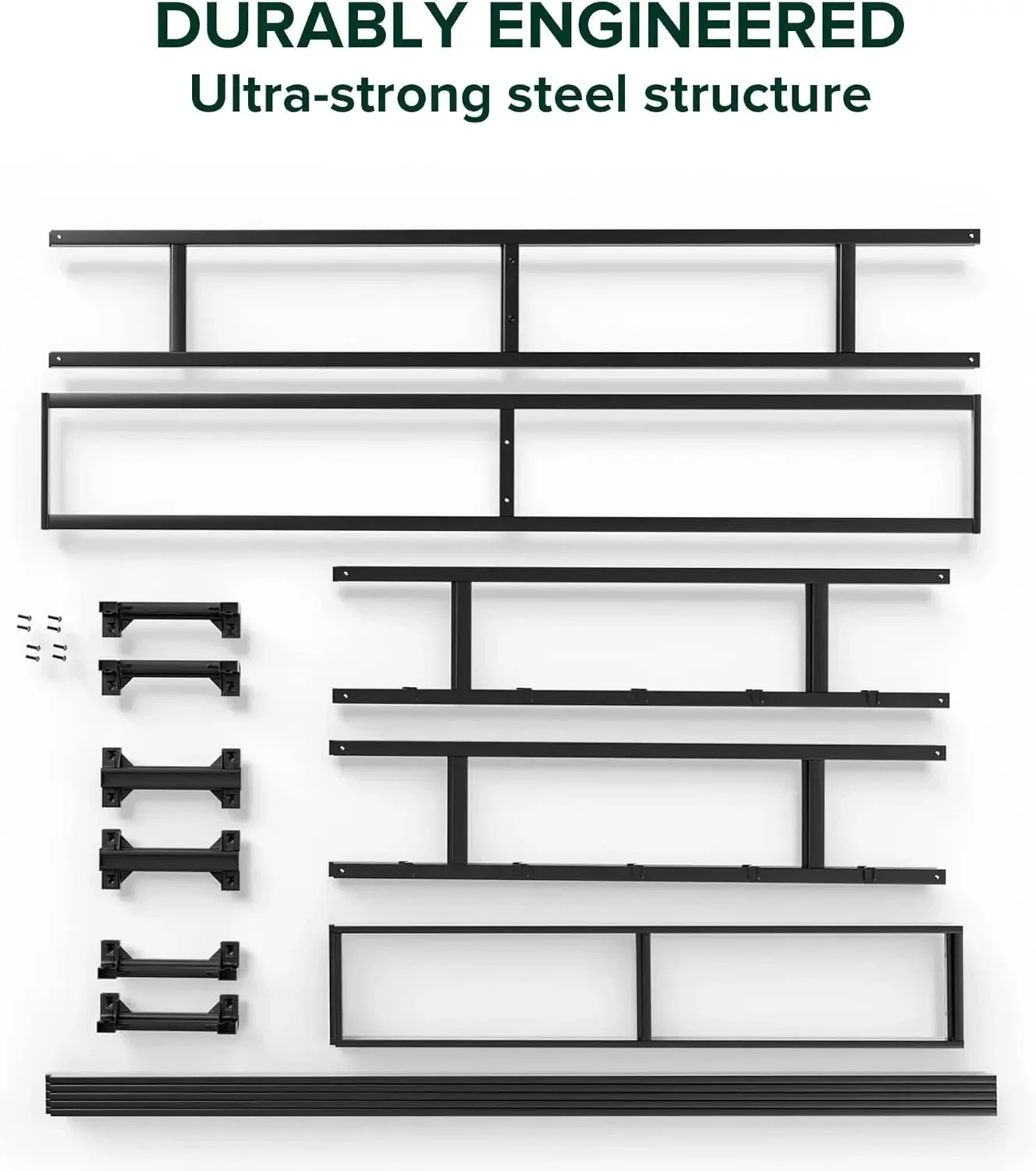 Bed frame,7 Inch Metal Smart Box Spring with Quick Assembly / Mattress Foundation,Easy Assembly, Full