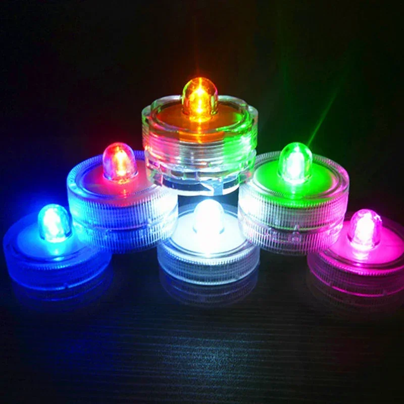 Mini Aquarium LED Lighting Waterproof LED Candle Lamp Fish Tank Diving Light Landscape Lamp Party Wedding Lighting Decoration