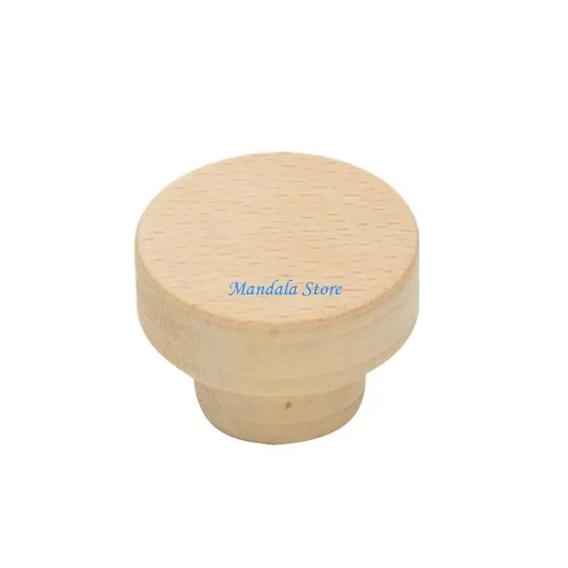 U2JC 10 Pcs Unfinished Cupboard Furniture Drawer Pulls Handles with Screws