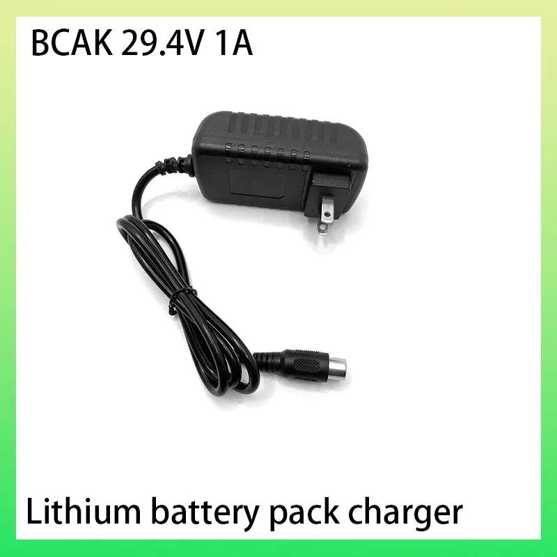 Original 24V 7-string Battery Pack Lithium Battery Charger 29.4V1A Polymer Battery Pack Charging Tool