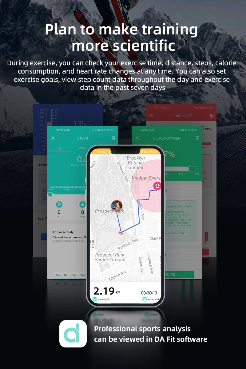 LOKMAT Фирменная Новинка ATTACK Pro Спортивные Смарт-часы Bluetooth Calls Часы 5ATM Водонепроницаемый Фитнес-трекер Монитор Сердечного ритма 2023