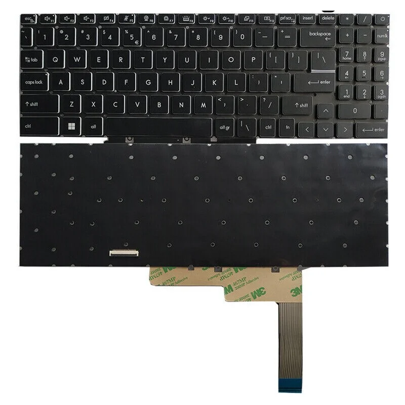 

YY+New For MSI Stealth GS77 12UG 12UGS 12UH 12UHS US keyboard Per-Key RGB backlit