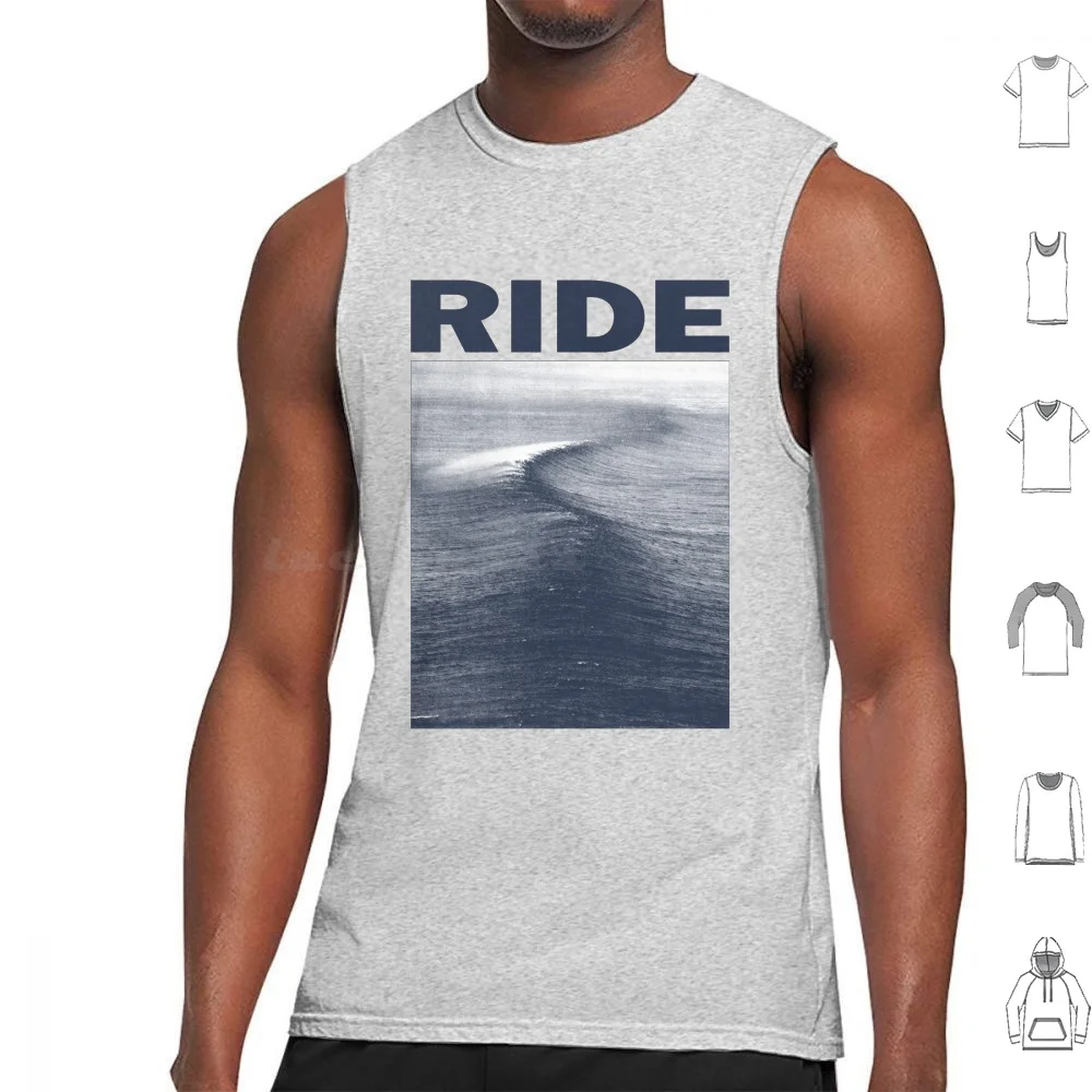 Nowhere' By Ride Tank Tops Vest Sleeveless Ride Nowhere Shoe Gaze 90S Andy Bell