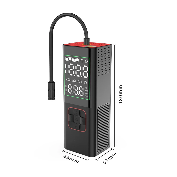 # Hot Air Pump For Car Tires Cordless Emergency Light Portable Digital Air Pump 151-250Psi Portable Electric Car Air Pump