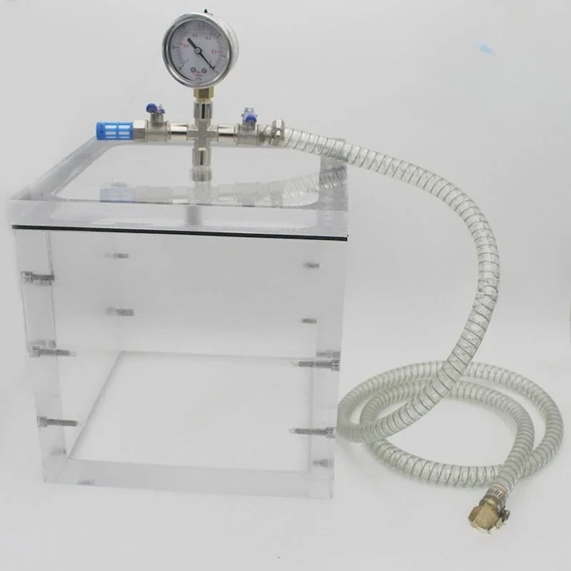 Professional production of transparent acrylic vacuum box, vacuum chamber, vacuum bucket