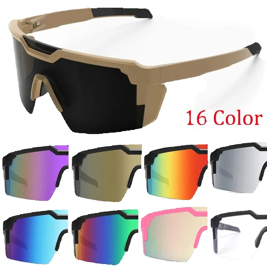 AliExpress CY HW05 Z87 Cycling Goggles Trendy Outdoor Sports Sunglasses for Men And Women Bomber Safety Glasses Lenses
