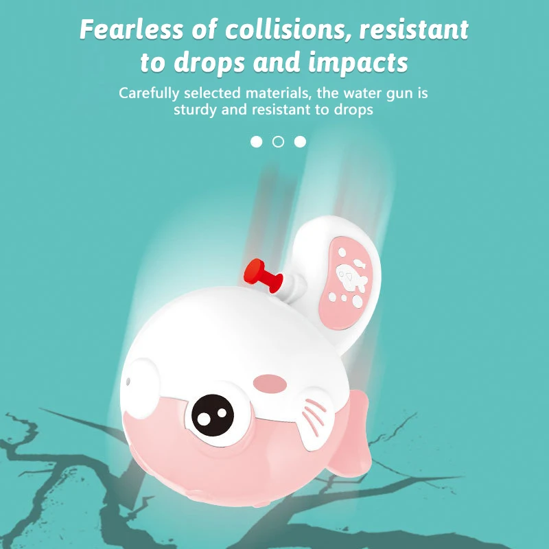 어린이 미니 만화 물총 장난감 여름 야외 해변 수영장 물총 놀이 게임 라이플 싸움 장난감 아기 물 분사 장난감 선물