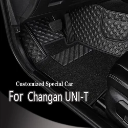 Car Floor Mats For Changan UNI-T UNIT 2020 2021 2022 2023 Carpet Styling Protect Accessories Rugs Foot Pad Auto Parts Covers