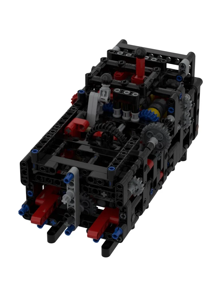

Обучающий конструктор-коробка передач с 5 скоростями, DIY-игрушка с центральным дизайном для детей от 14 лет и старше от Mocbiubiu