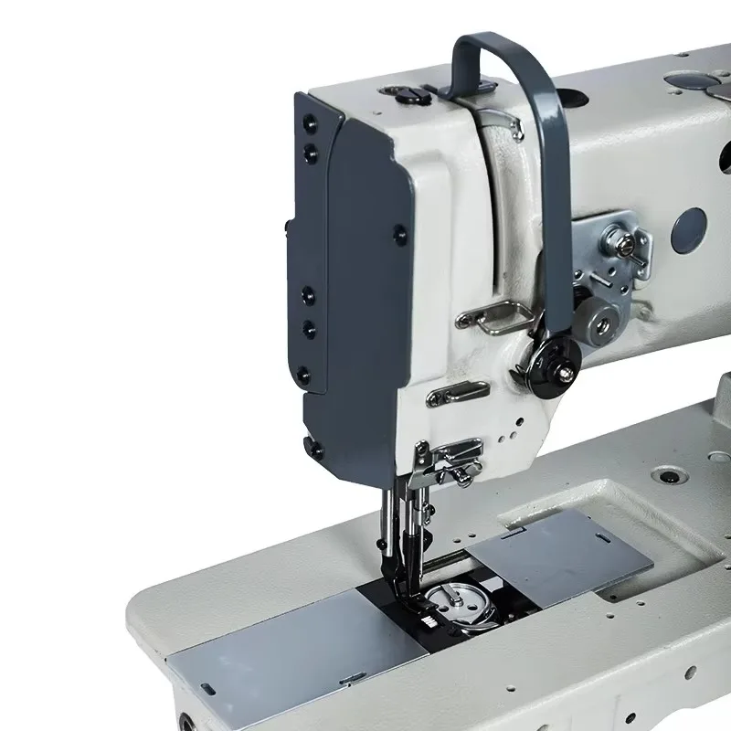 4400 Maquinas Coser Industrial Heavy Duty Single Needle Sewing Machine New Flat-Bed Walking Foot For Furniture Upholstery Motor