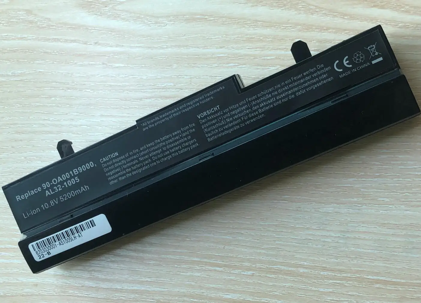 Laptop battery 4400mAh for Asus Eee PC 1001P 1001PX 1005PX 1005 1005P 1005HA AL31-1005 AL32-1005 ML32-1005 ML31-1005