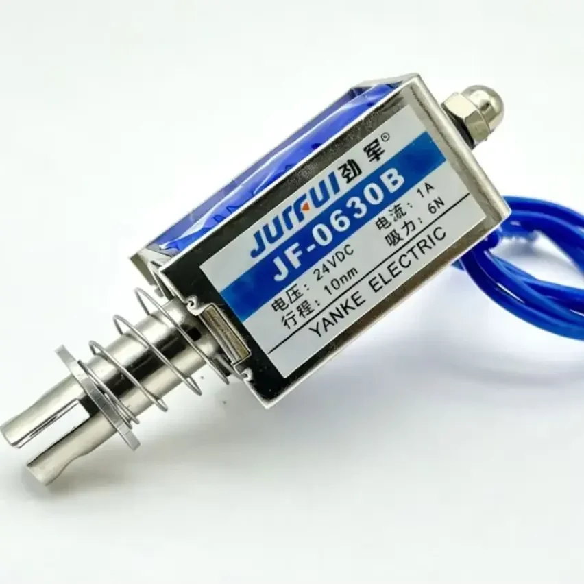 JF-1683B DC Electromagnet Frame Push-Pull Through-Type Electronic Component 6V 12V 24V Voltage Options for Various Applications