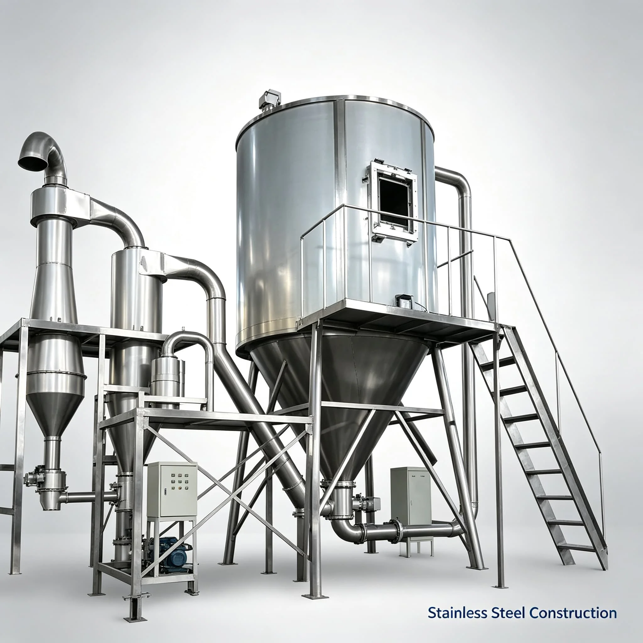 Tea Polyphenols Centrifugal Spray Dryer Flavor and Essence Spray Drying System Customizable
