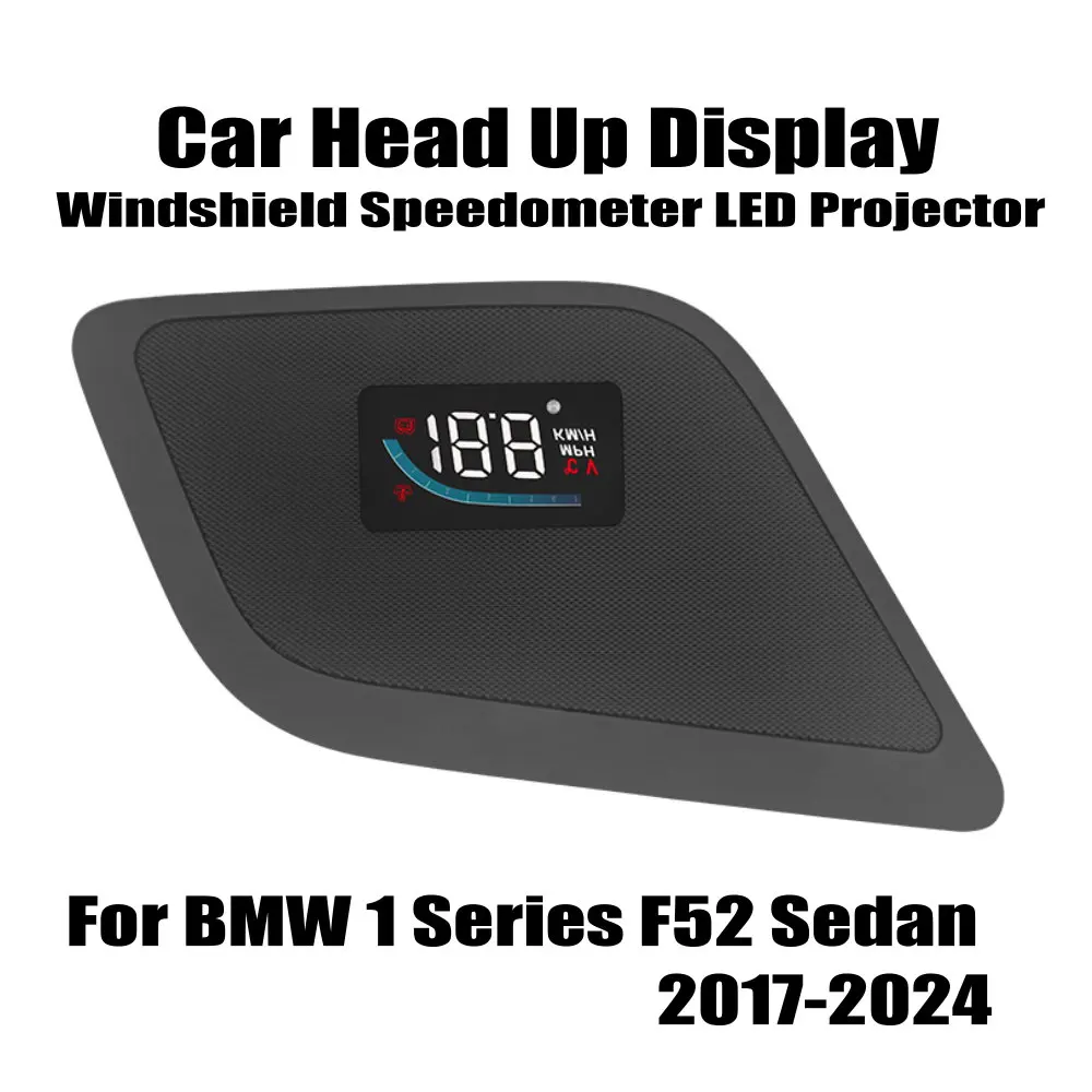 For BMW 1 Series F52 Sedan 2017-2024 Car Head Up Display AUTO HUD Electronic Accessories Windshield Speedometer LED Projector