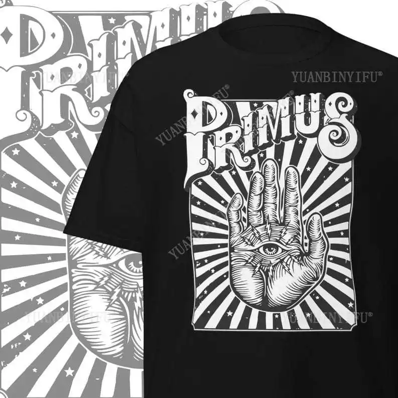 

Футболка Primus 90-х годов в стиле фанк-рок, гранж-группа, Merch Rock N Roll, одежда в подарок, винтажные уличные футболки с круглым вырезом и коротким рукавом