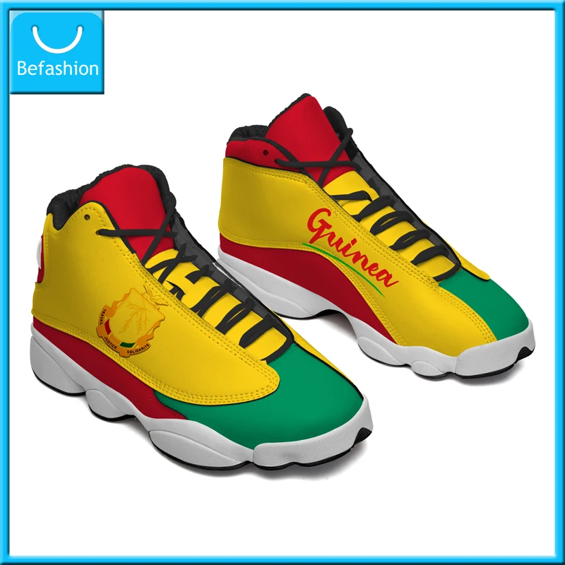 Dropshipping Print On Demand Western Africa Cabo Verde Ghana Guinea Mali Sierra Leon Nigeria Flag Custom Sneaker Free Shipping