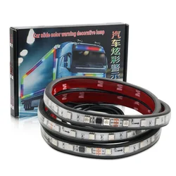 rgb Warning light truck Light Bar Headlight strip Atmosphere Decorative light strip flexibility waterproof car rgb led strip 24v
