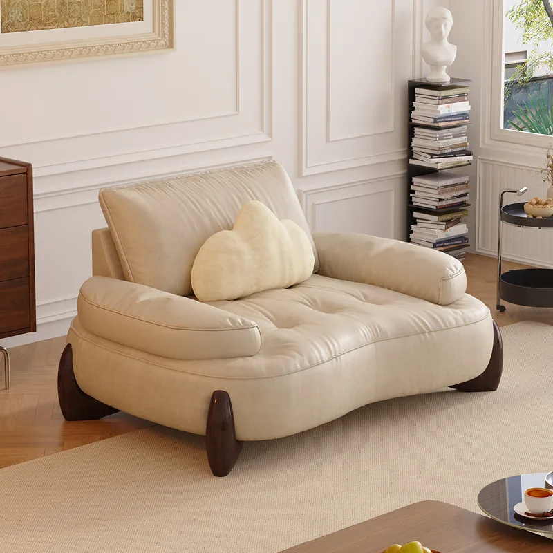 Manufacturer Wholesale Cloud Simple Sofa Household Comfort Cream Wind Living Room Sofa Single Double Hotel