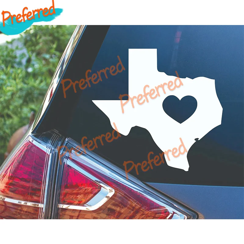 2x Aufkleber TEXAS State Heart Planner Tumbler Cup Car Truck Decal Sticker Die Cut Decal - Customizable in Any Sticker Size