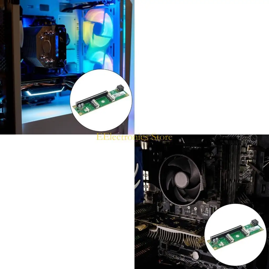 

B03C Адаптер MCIO-PCIe 5.0 для графических и сетевых карт с поддержкой PCIe