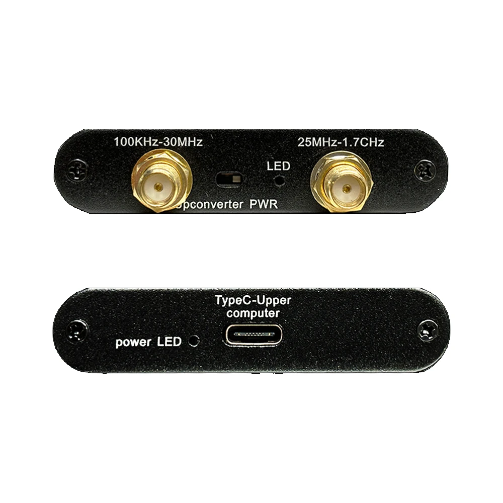 Receptor de banda completa SDR6 100KHz-1.7GHz Receptor RTL-SDR de banda completa de alto desempenho baseado no chip RTL2832U