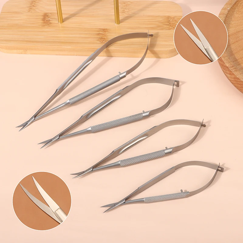 Ophthalmic Conjunctival Capsule Membrane Scissors Micro-Instrument Ultra Sharp Fine Surgical Membranous Endothelial Scissors