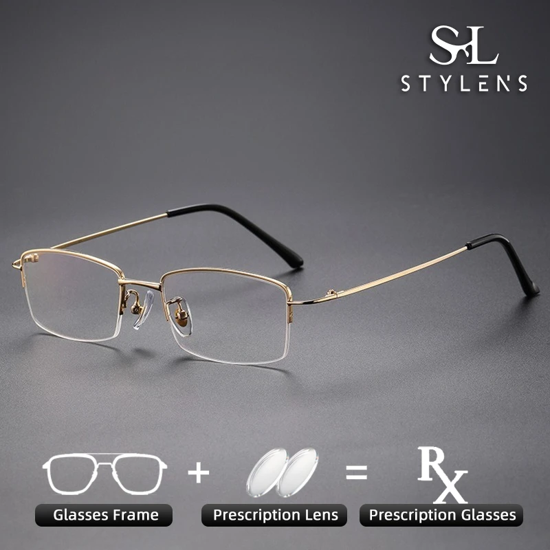

STYLENS, новый дизайн, сверхлегкие квадратные очки, фотохромные мужские квадратные очки с защитой от синего луча, очки по индивидуальному заказу, 9280
