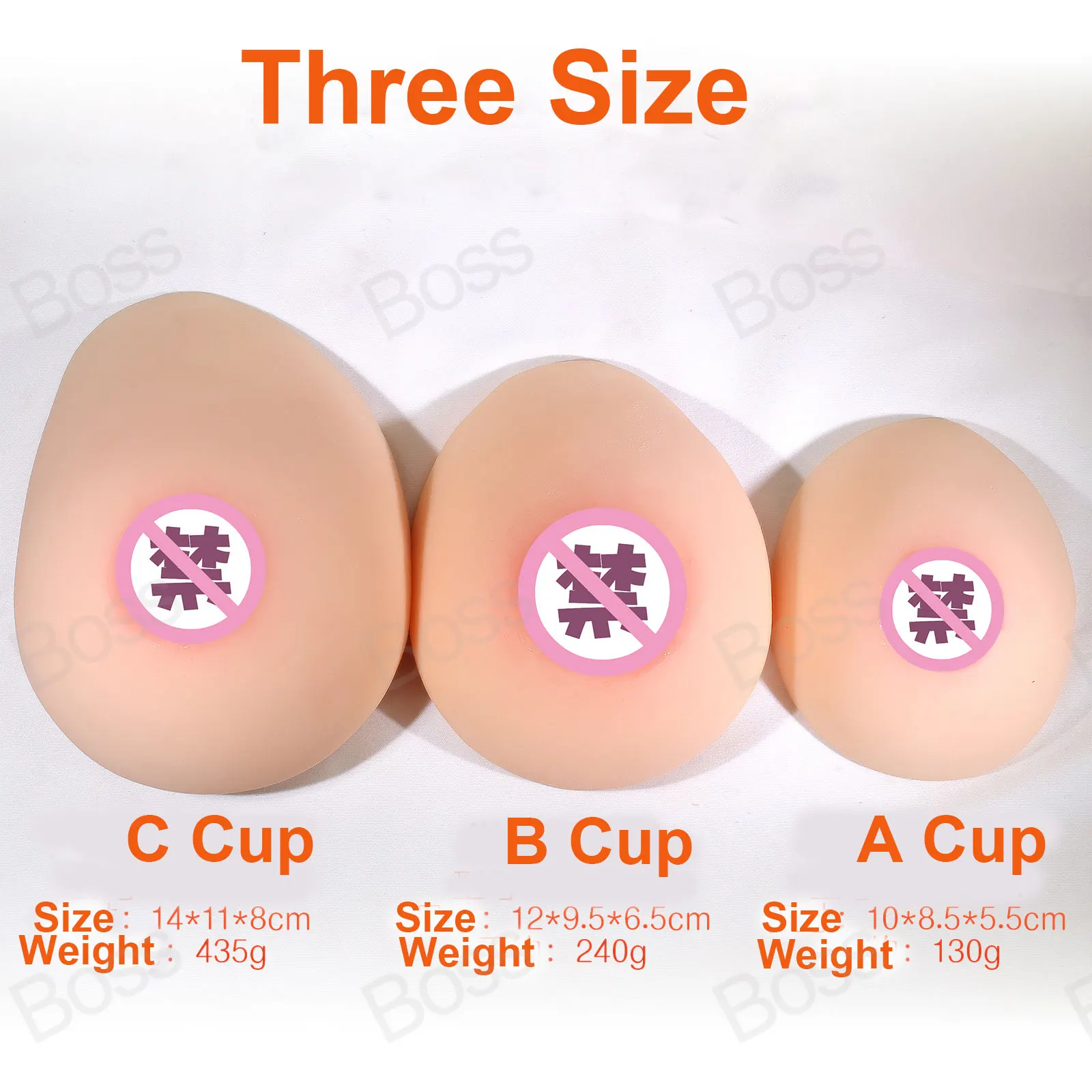 1 pair Realistic Fake Boobs Breast Enhancement Transvestite CD Simulated Silicone Breast Prosthesis Adult Breast Implant