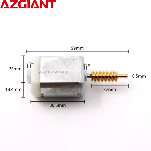 Imagen 2 del producto AZGIANT 80501-ED500 actuador de cerradura de puerta eléctrica 12V DC Motor para Nissan Tiida Latio C11 Qashqai J10 2004-2013 80501-JD000