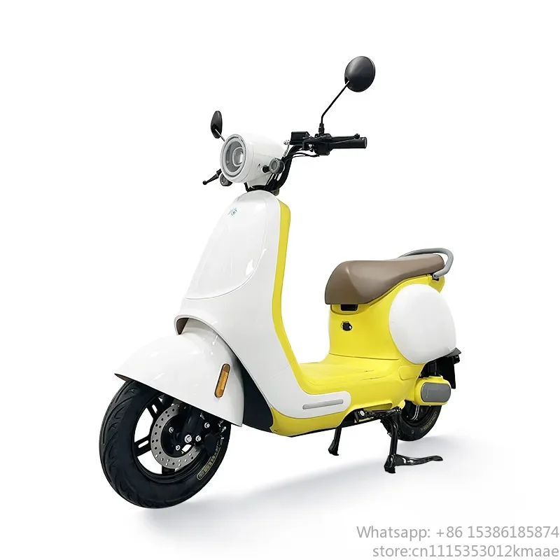 1200w 2 Wheeler Durable Electric Moped Bike Cheap Price Good Quality Lady Adults Electric Scooter Two Seats view 2