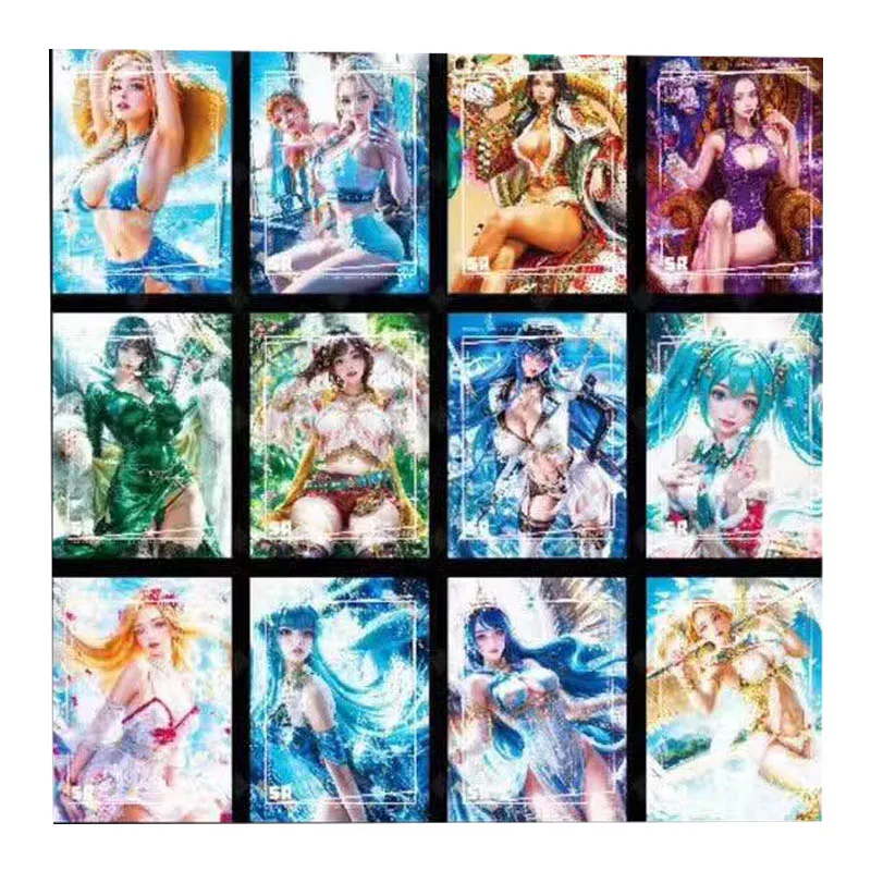 Goddess Story Cards Booster Box Private  Cute Girl s Anime  For Children Birthday Gift